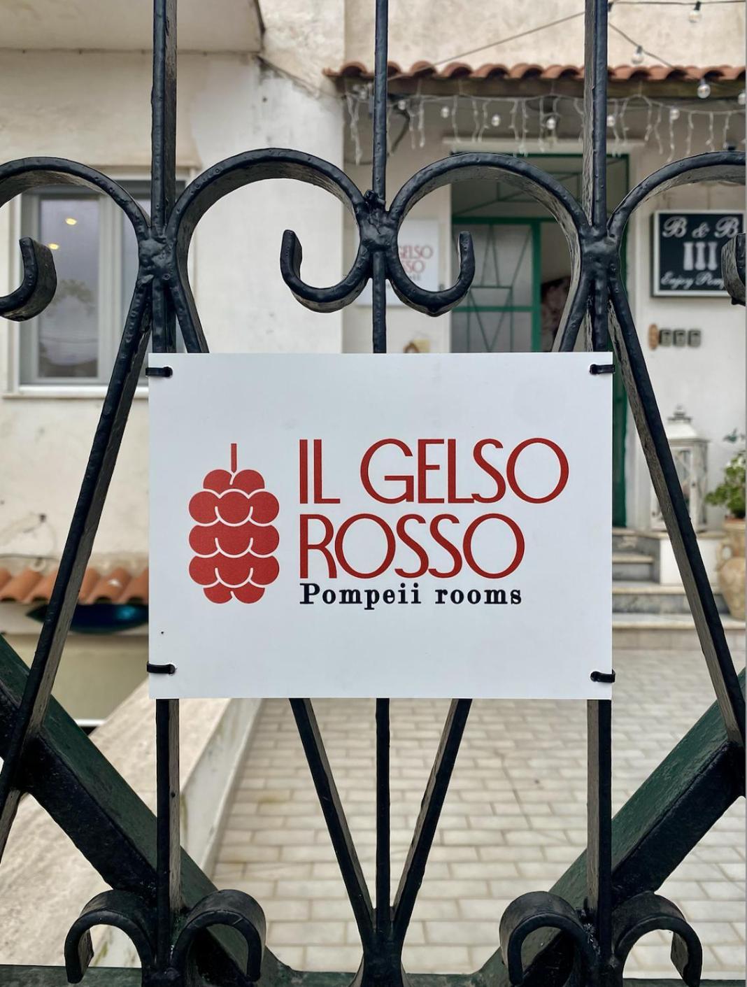 B&B Gelso Rosso Pompei Exterior photo